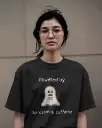 Powered by Coffee & Sarcasm Oversized Tee