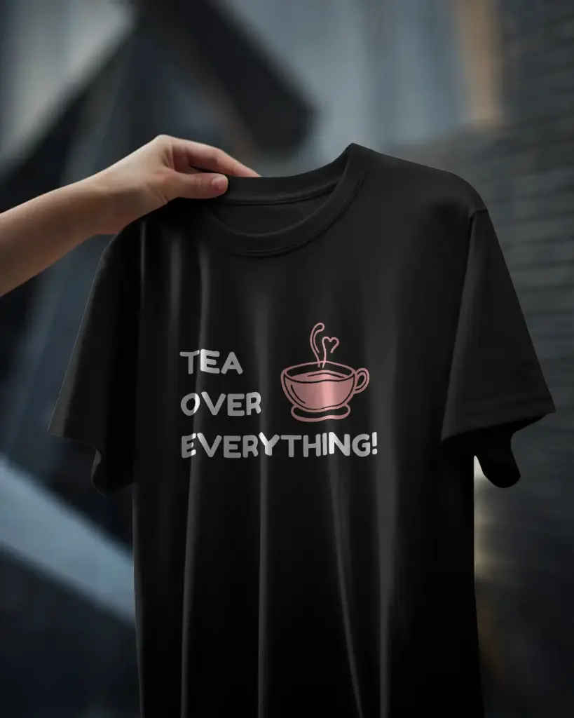 Tea Over Everything Oversized Tee