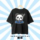 Zen Panda Nap Oversized Tee