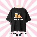 Sip Bite Smile Oversized Tee