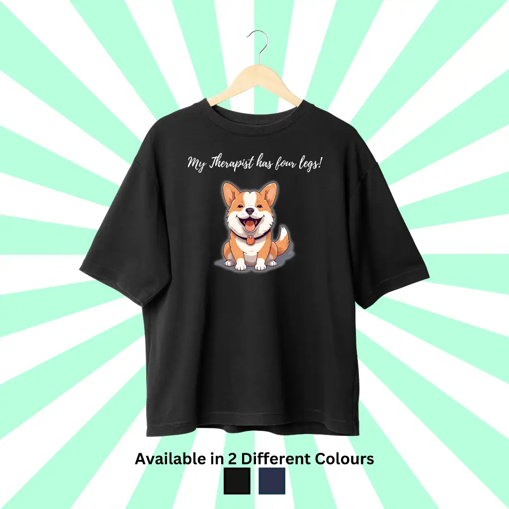 Furry Therapist Oversized Tee