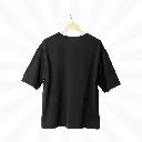 Plain Black Oversized Tee