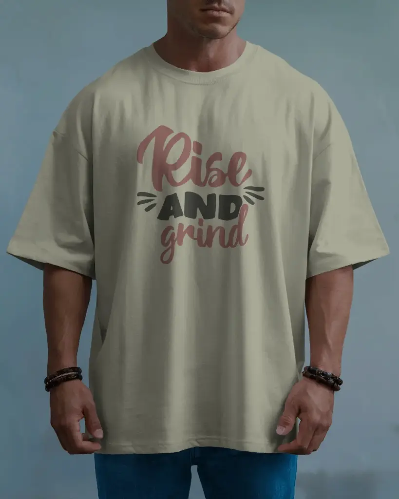 Rise & Grind Oversized Tee