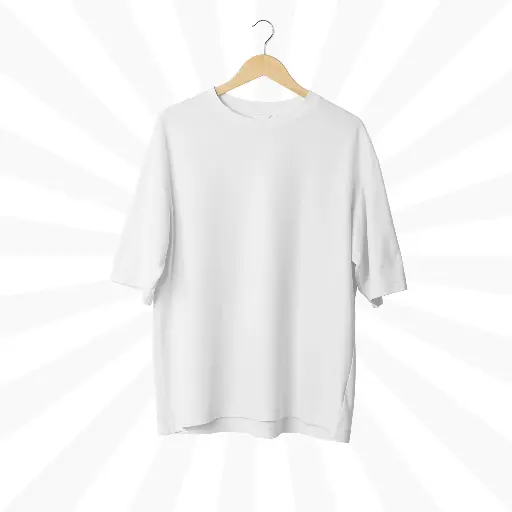 Plain White Oversized Tee